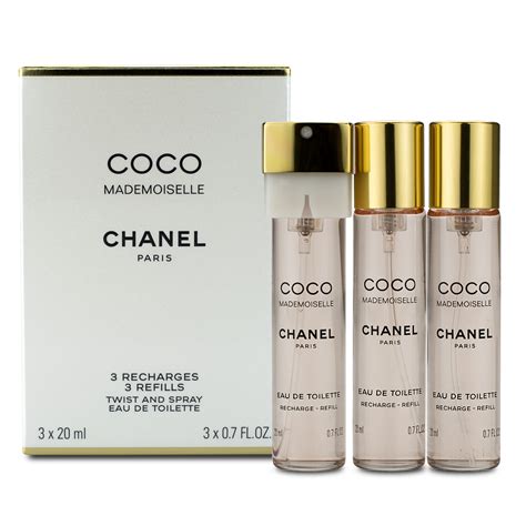 coco chanel eau de parfum refill|chanel coco mademoiselle perfume refills.